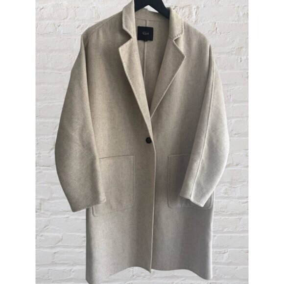 Rails Everest Light Wool Coat in Oatmeal  Medium - Picture 1 of 9
